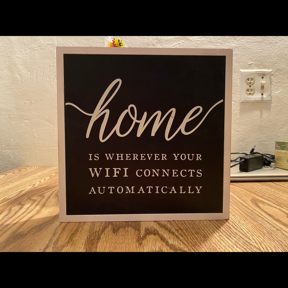 Brand New Home Sign